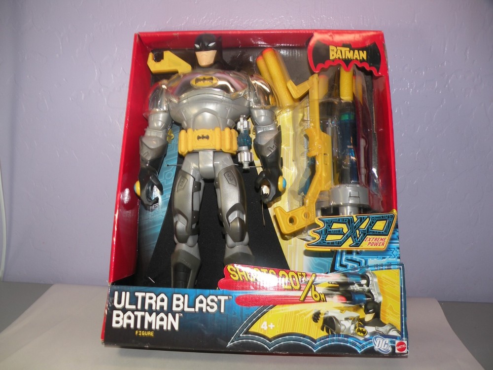 New Ultra blast Batman EXP 15″ Mattel Action Figure toy extreme power series