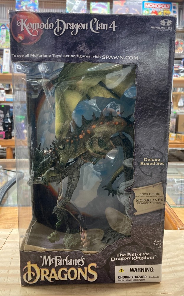 McFarlane’s Dragons Komodo Dragon Clan Fall of Dragon Kingdom Boxed Set