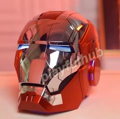 US AUTOKING Iron Man MK5 1:1 Helmet Wearable Voice-controlled Mask Cosplay Prop