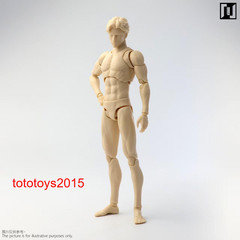 US Mirrfig MF001 1/12 Male Pale /Yellow thin Super Flexible Head Figure Body