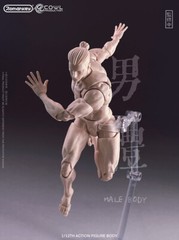 Romankey X COWL 1/12 Action Figure Male Muscle Body &Head Flexible 6″ Model Doll