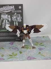 Transformers WFC Kingdom Sideswipe And Maximal Skywarp (Wing Damage)