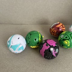 Bakugan Figures Lot Of 7 Varies.
