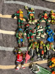 2000s Large Mixed Lot TMNT Teenage Mutant Ninja Turtles Figure Lot shredder