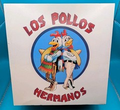 BREAKING BAD Walter White Los Pollos Hermanos 2013 Con Exclusive Mezco Figure