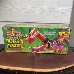 Red Dragon Thunderzord Power Rangers 1994 Bandai Action Figure NEW Box Damage