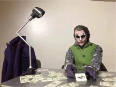 1/6 Heath Ledger Batman:The Dark Knight Joker 30CM Action Figure Model Toy Gift