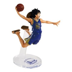 ONE PIECE x NBA Monkey D Luffy GOLDEN STATE WARRIORS MSP Figure New Japan