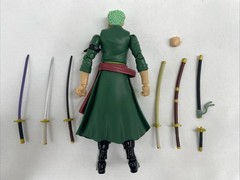 One Piece Anime Heroes RORONOA ZORO w/ Green Coat & Accessories (Bandai Namco)