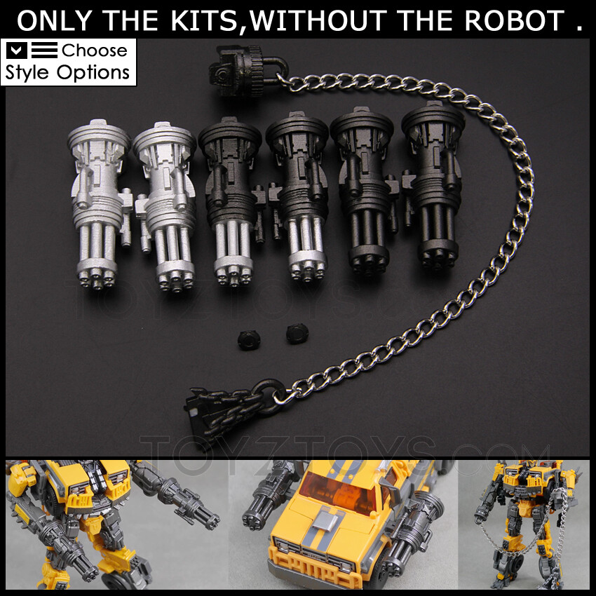 Arm Cannon Chain hammer Weapon Upgrade Kit For SS99 Battletrap – Upgrade Weapon