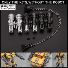 Arm Cannon Chain hammer Weapon Upgrade Kit For SS99 Battletrap – Upgrade Weapon