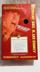 Gunnery Sgt. R Lee Ermey 2001 -12” Motivational Figure-Signed by Ermey- Sideshow