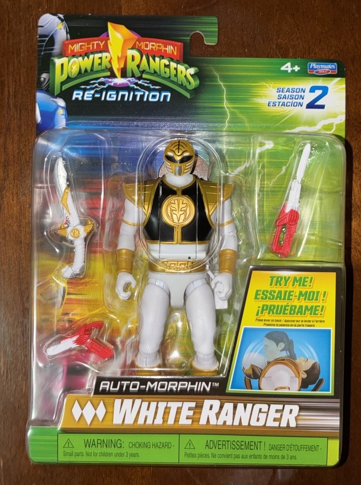 Mighty Morphin Power Rangers: Re-Ignition Season 2 Auto-Morphin White Ranger