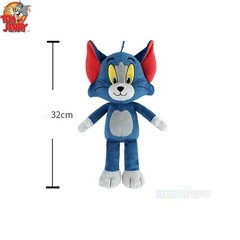 Tom and Jerry Plushies 32cm Tom 23cm Jerry Stuffed Dolls Movie Series Plush