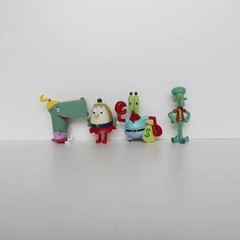 12PCS SpongeBob SquarePants Patrick Squidward Figures Model Toys Collection Gift