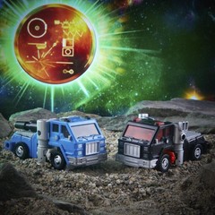 Hasbro Transformers Road Ranger & Puffer Golden Disk Collection Figure Set