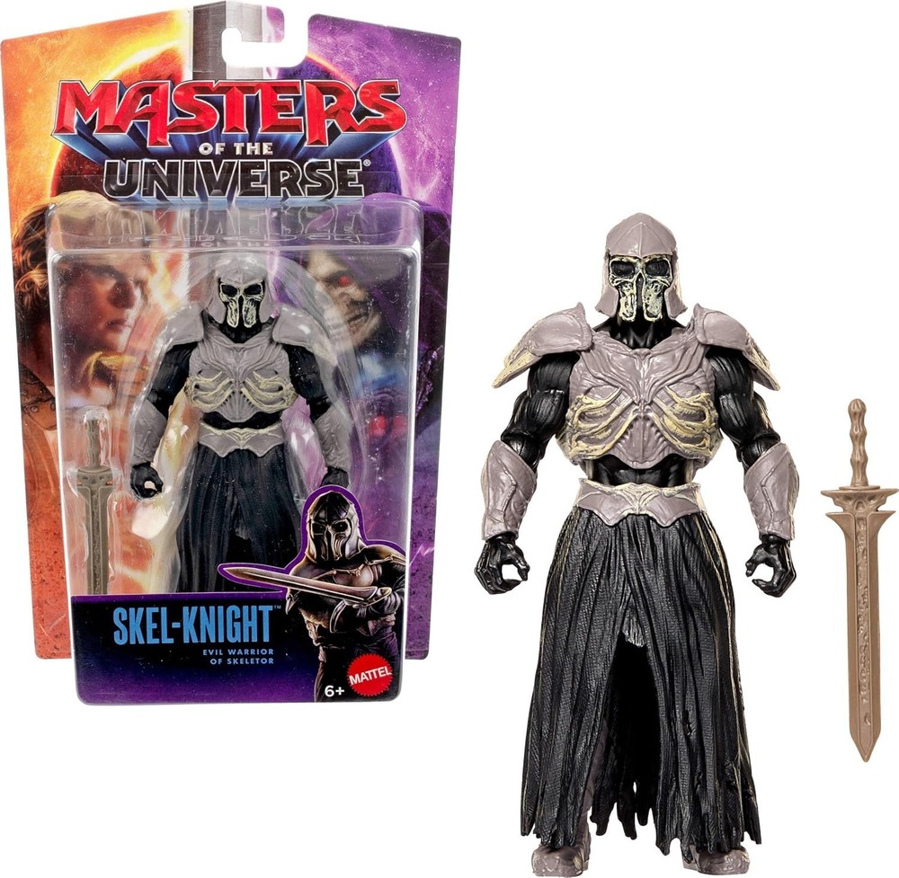 Masters of the Universe SKEL Knight 5.5 Inch Action Figure Toy 14 Movable Joints