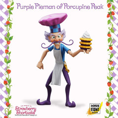 Boss Fight Studio Strawberry Shortcake Deluxe Villains 3-Pack BUNDLE– Sour