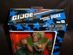 GI JOE COMBAT CAMO DUKE OPENED COMPLETE 1993
