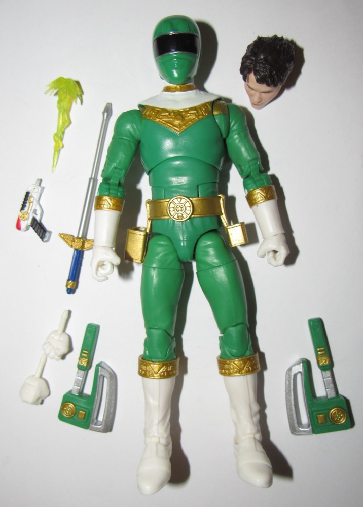 MMPR Power Rangers Lightning Collection figure Zeo Green Ranger complete