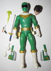 MMPR Power Rangers Lightning Collection figure Zeo Green Ranger complete