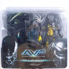 NECA Grid Alien vs Celtic Predator AVP Xenomorph 7″ Action Figure RIVALRY REBORN