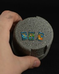 MINIATURE Pokemon First Edition Box Set Accessory for Action Figures/Dollhouse