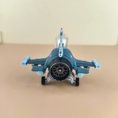 NG Fortune Leopard Q-version Model F-16AM Fighter Jet Aircraft Model