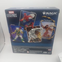 Magic The Gathering Marvel Legends Spider-Man Action Figure w/6x Booster Packs