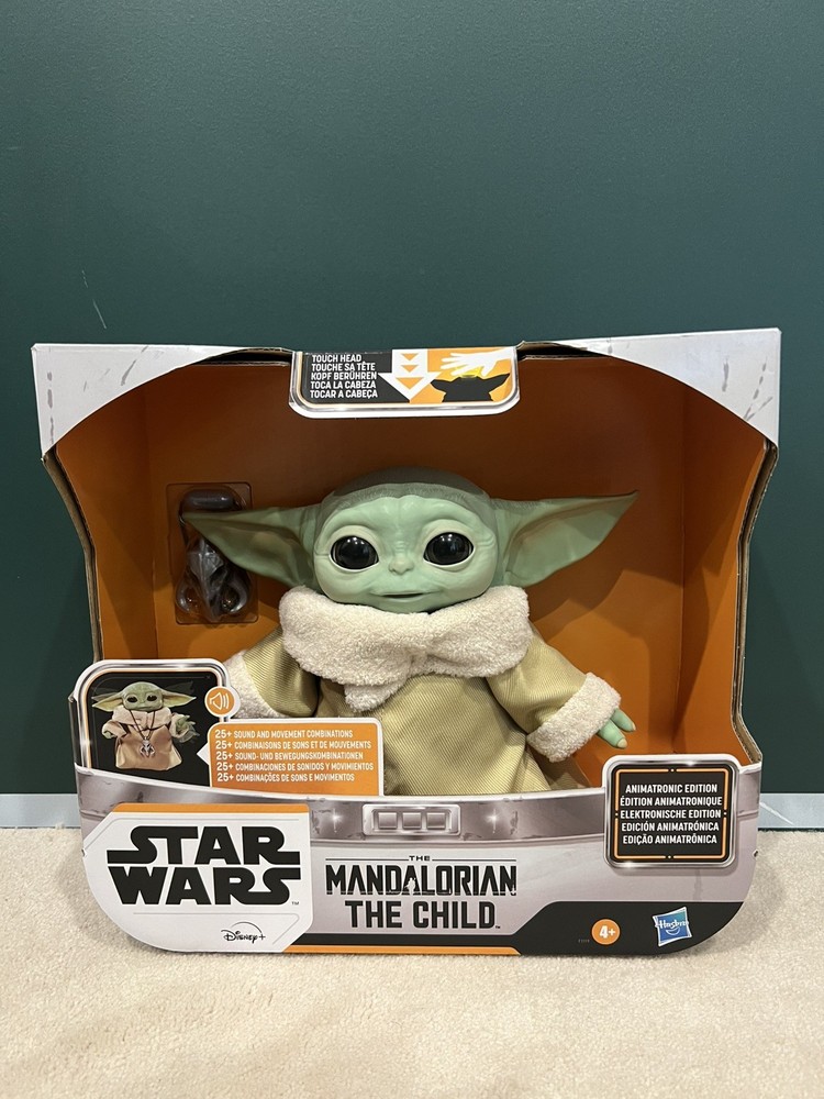 Star Wars The Mandalorian The Child Baby Yoda Animatronic Edition 25+ Sounds NIB