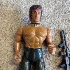 Coleco Rambo: The Force of Freedom Action Figure Loose W/ Accessories Bin #5