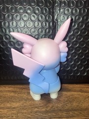 Anime Kaws Figure: Pink/Blue/White Pokemon Pikachu