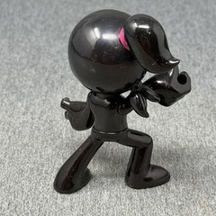 Ninja Kidz TV Blind Bag Action Figure Black w/ Ponytail Pink Hair Tie Ninja Toy