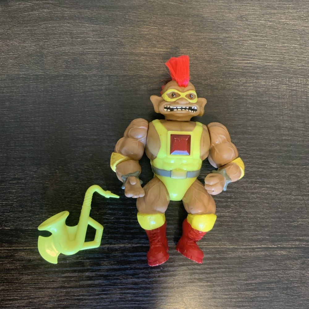Vintage 1993 Ace Novelty Stone Protectors Chester The Wrestler WORKING SPARK