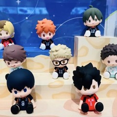 Top Toy Haikyuu The Sit Down Series PVC Figure Collectible Model