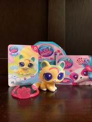 Littlest pet shop LPS like nastya blind box crouching rainbow cat gen 7