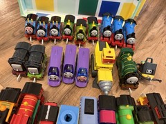 HUGE Lot of Trackmaster Thomas & Friends With Track Sets And Trains