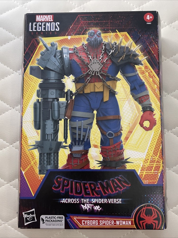 Marvel Legends: Deluxe ~ Cyborg Spider-Woman Across The Spider-verse Brand New