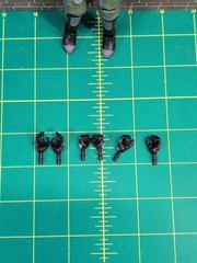 Valaverse Action Force Female Steel Brigade Body & 3 Sets Of Extra Hands 6″ *NEW