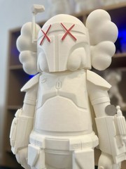 Boba Fett Themed Kaws Figure 2 Feet Tall Art Statue Home Display Room Decor