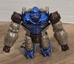 Transformers 1998 Beast Wars Mega Class Transmetals Optimus Primal 100% Complete