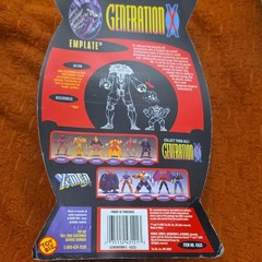 Toy Biz Marvel Generation X Emplate Action Figure 1995 Plastic Purple Black Gray