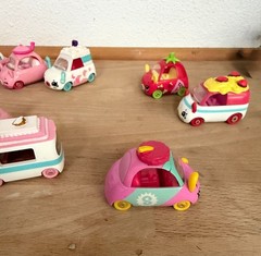 Shopkins Cutie Cars Tea Brake Collection Wedding and Italian LOT of 8