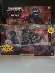 Mattel Flocked Panthor Masters of the Universe Origins Collector’s Edition 2021