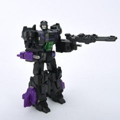Transformers G1 Decepticon Black Jetfire Skyfire 7″ Transforming Toy Figure BULK