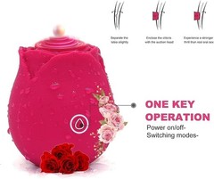 Rose Adult Tool for Women,Newly Rose Viboatorr Clitiors Sucker The Rose for Wome