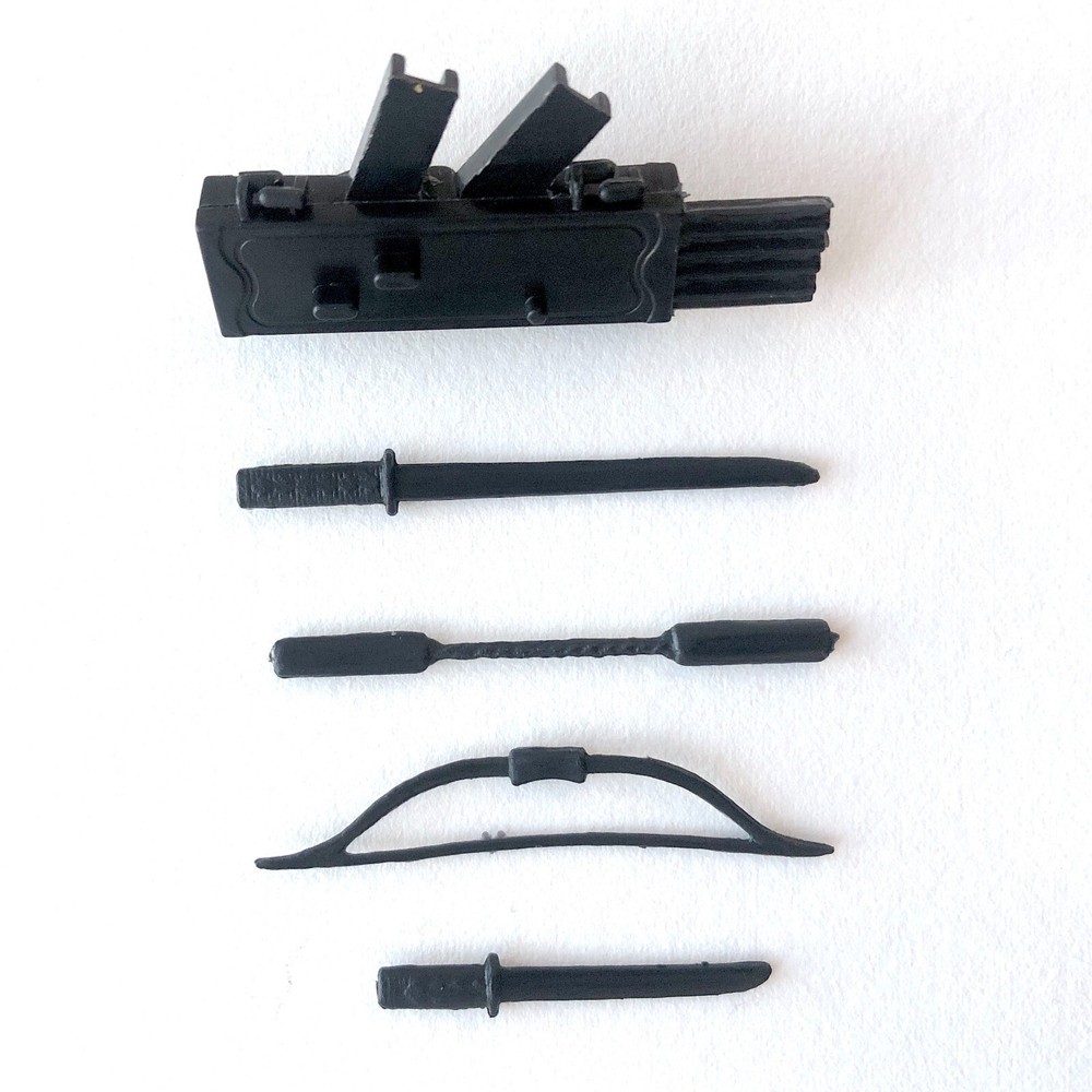 1984 GI Joe Cobra Storm Shadow Replacement Accessories 100% Complete Repro