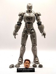 Revoltech Iron Man 035 Revoltech Super Poseable Iron Man Mark II Marvel