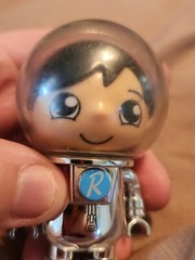 Ryan’s World Ryan Astronaut Space Suit 3″ Figure Silver Shiny Bonkers Toy Co.