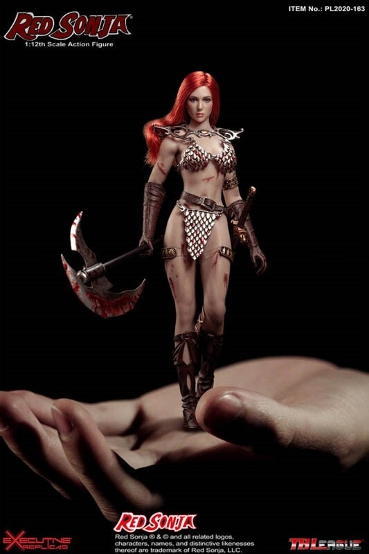 TBLeague Red Sonja 1/12 Scale Action Figure PL2020-163 RARE USA seller